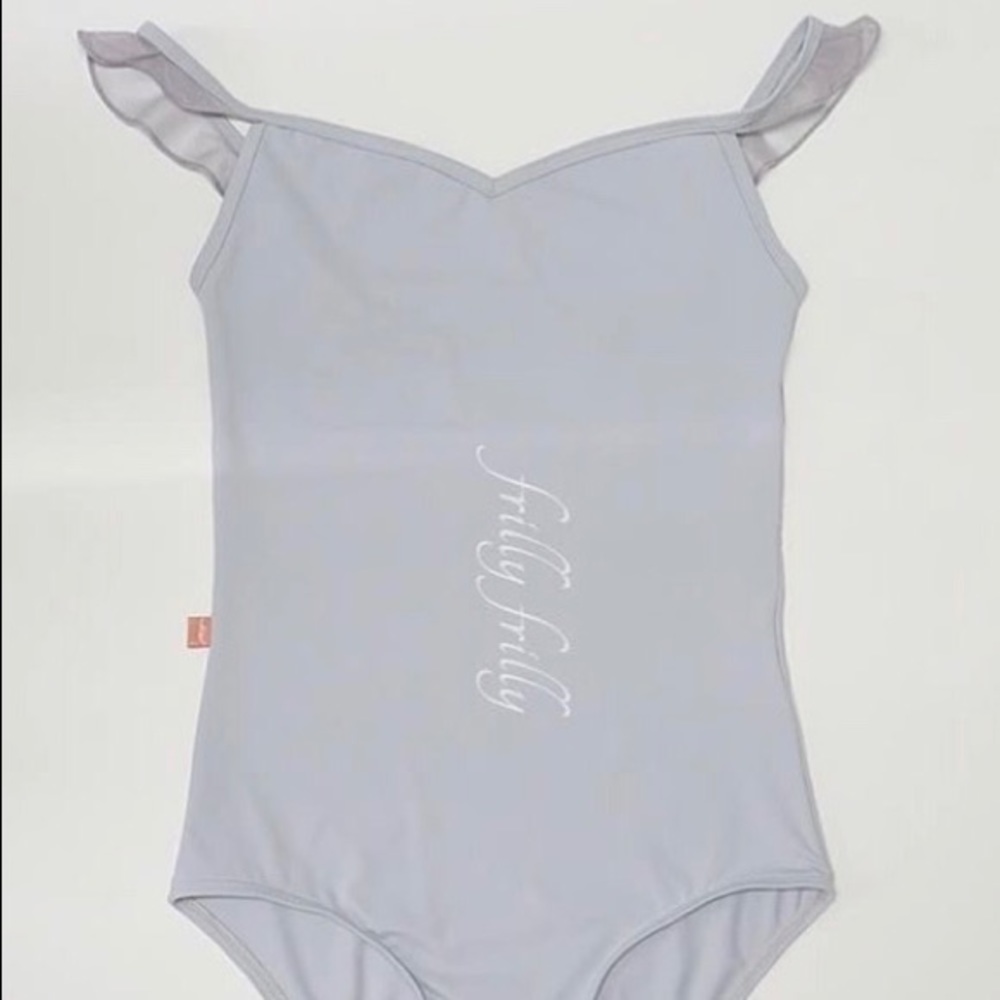 NWT Custom Front Lined Majouet Frilly Leotard S